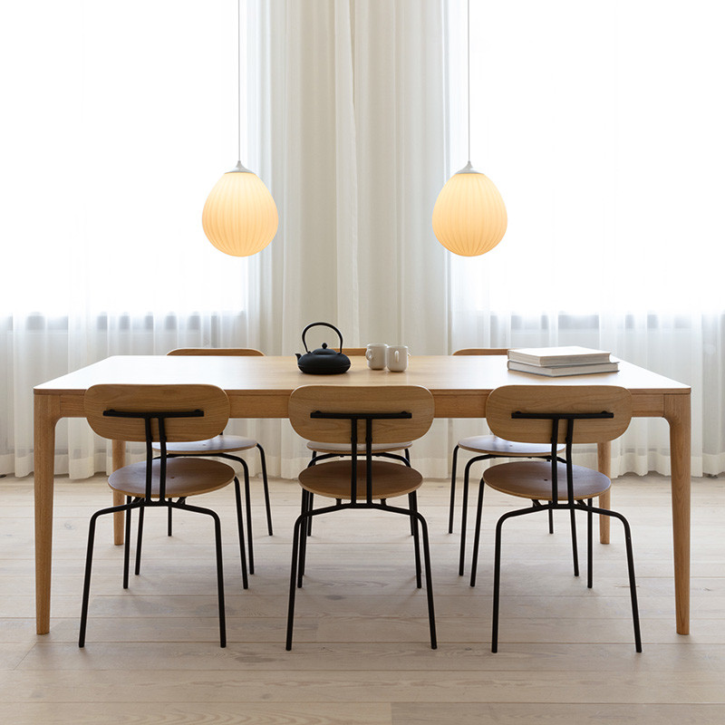 Table extensible bois massif HEART N SOUL, 6 finitions de plateaux Umage