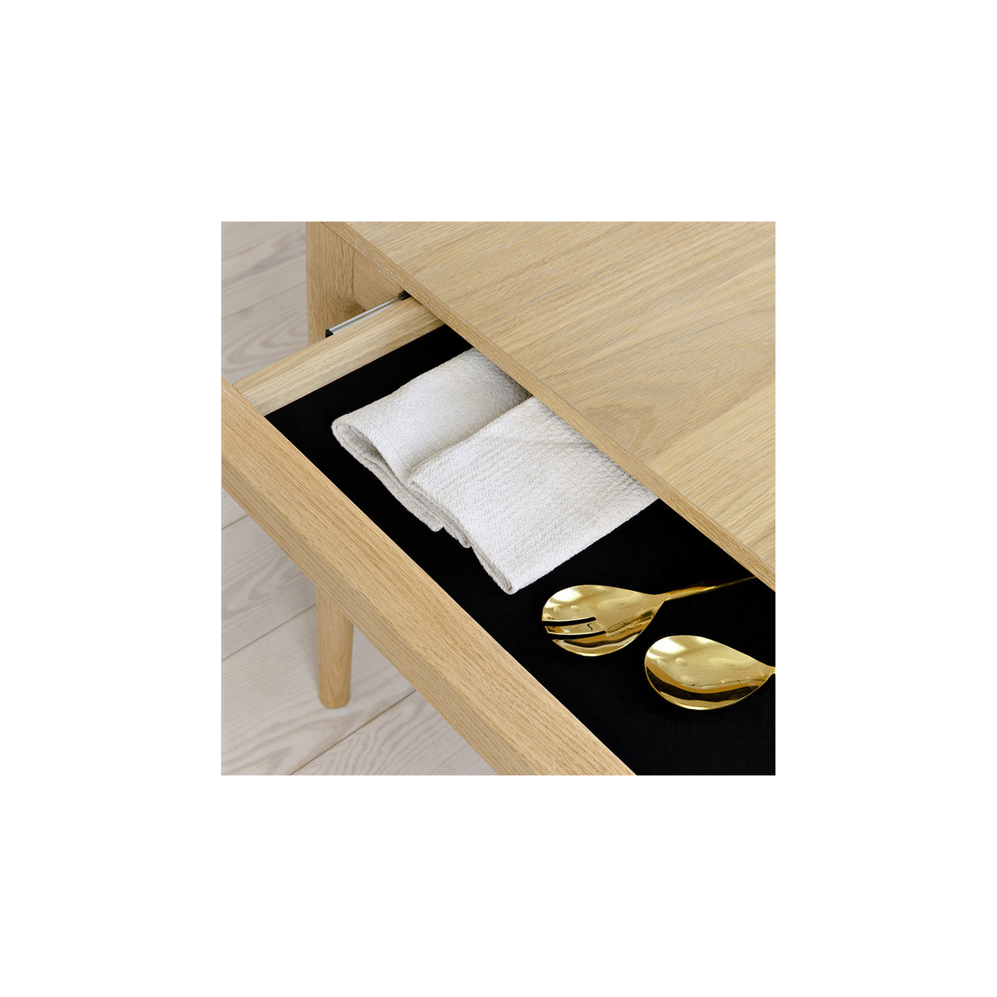 Table extensible bois massif HEART N SOUL, 6 finitions de plateaux Umage