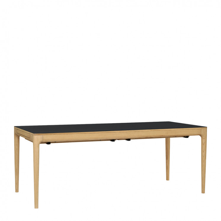 Table extensible bois massif HEART N SOUL, 6 finitions de plateaux Umage