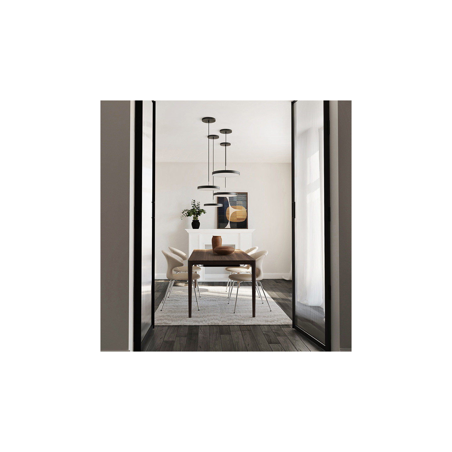 Table extensible bois massif HEART N SOUL, 6 finitions de plateaux Umage