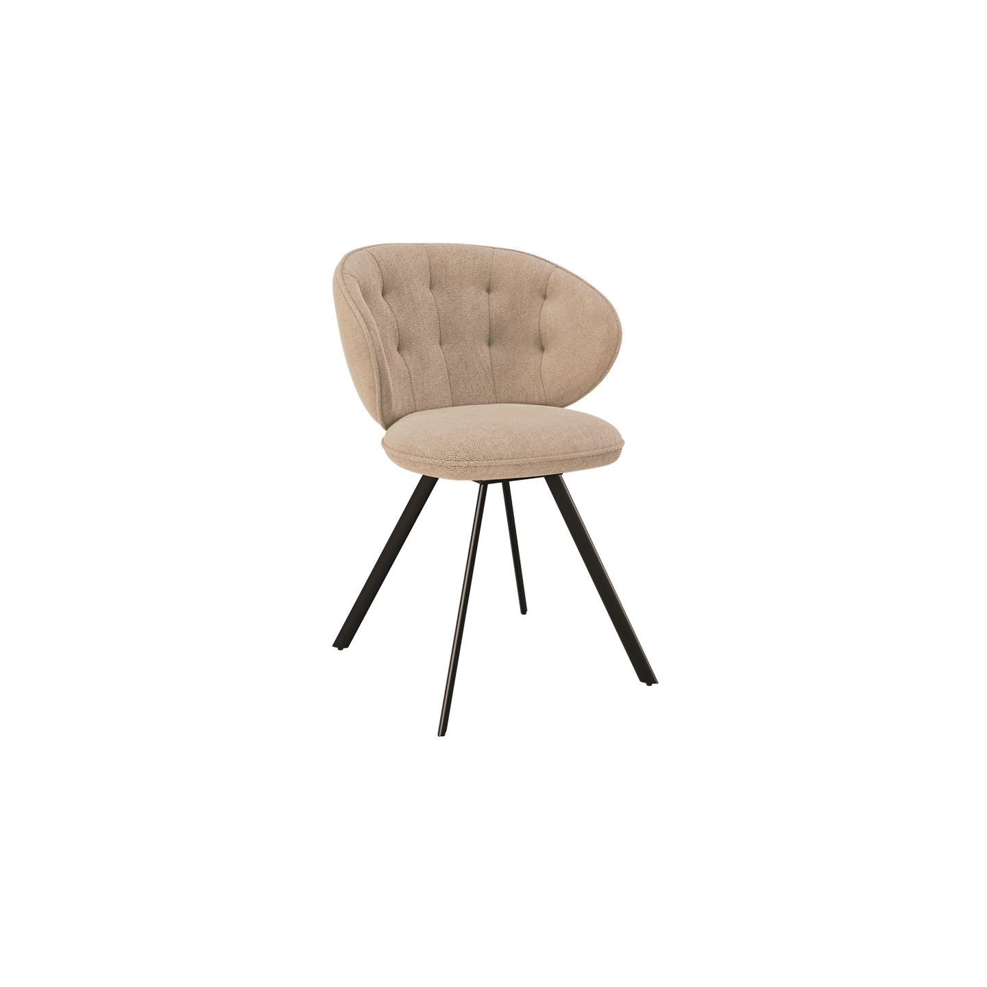 Chaise pivotante NOTTINGHAM, 8 coloris Akante