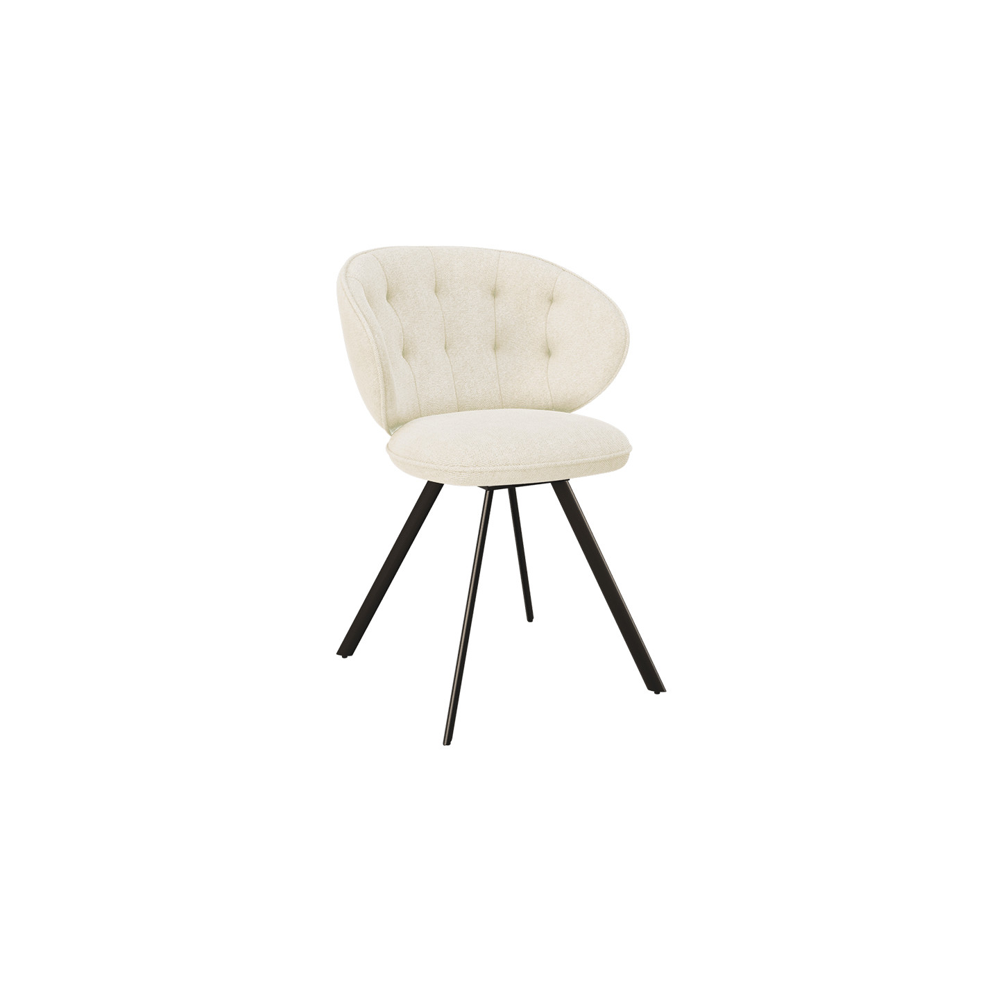 Chaise pivotante NOTTINGHAM, 8 coloris Akante