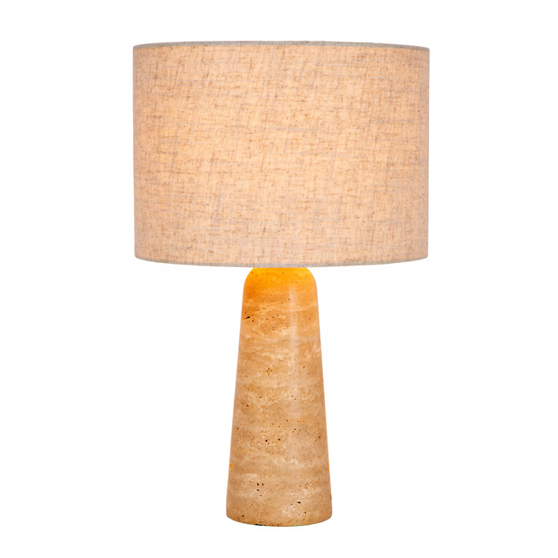 Lampe travertin NIMUE Lucide
