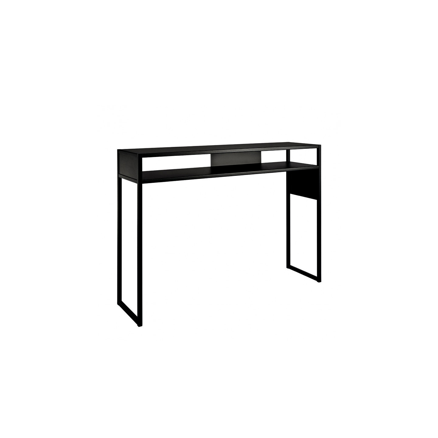 Console en métal noir ARLEQUIN, 90 ou 120 cm Resistub Productions