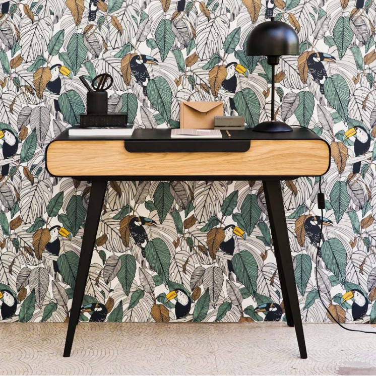 Bureau noir avec tiroir KAPRISS Resistub Productions
