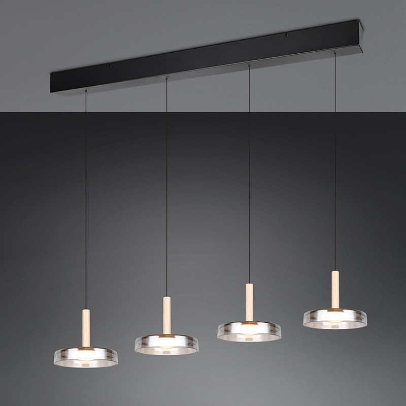 Suspension 4 ampoules CELESTE Trio Lighting