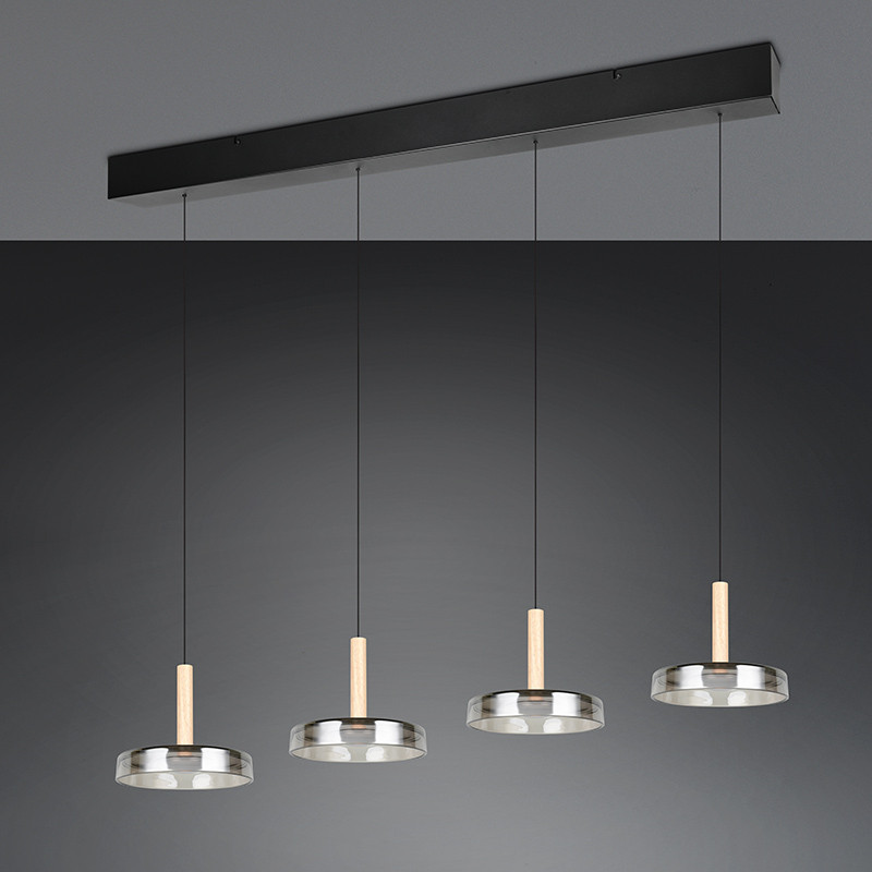 Suspension 4 ampoules CELESTE Trio Lighting