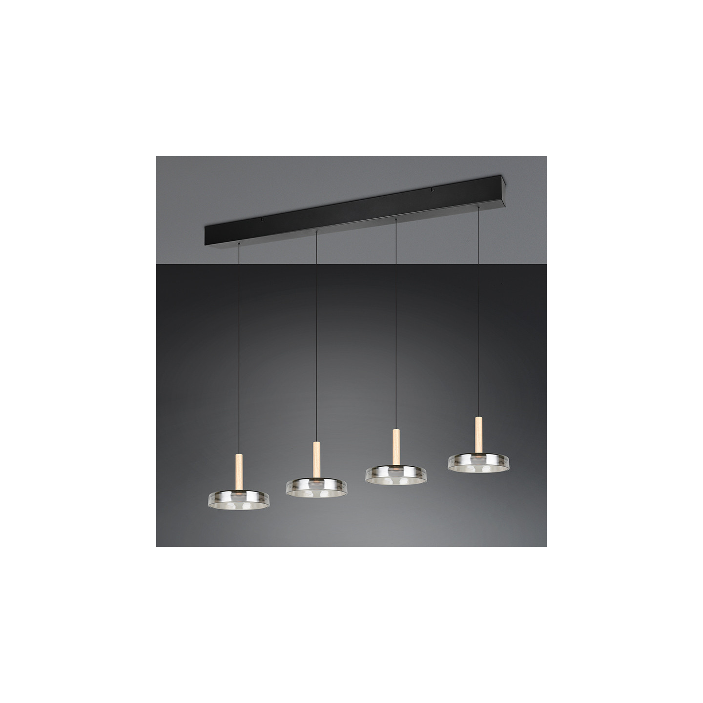 Suspension 4 ampoules CELESTE Trio Lighting