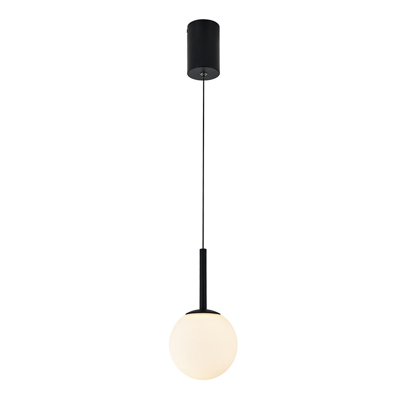 Suspension boule design PUEBLA noir ou or satiné Mantra Iluminacion