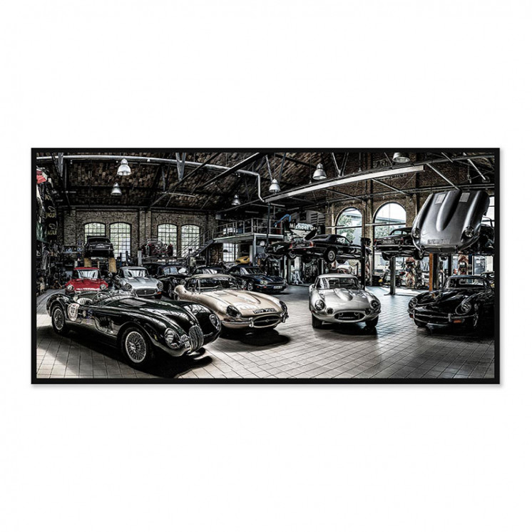Tableau voitures GARAGE VINTAGE, baguette Bristol Cadraven