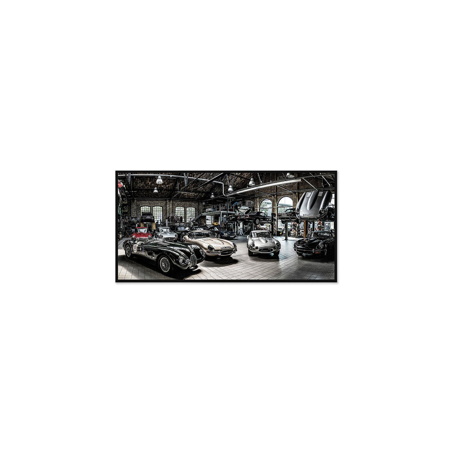 Tableau voitures GARAGE VINTAGE, baguette Bristol Cadraven