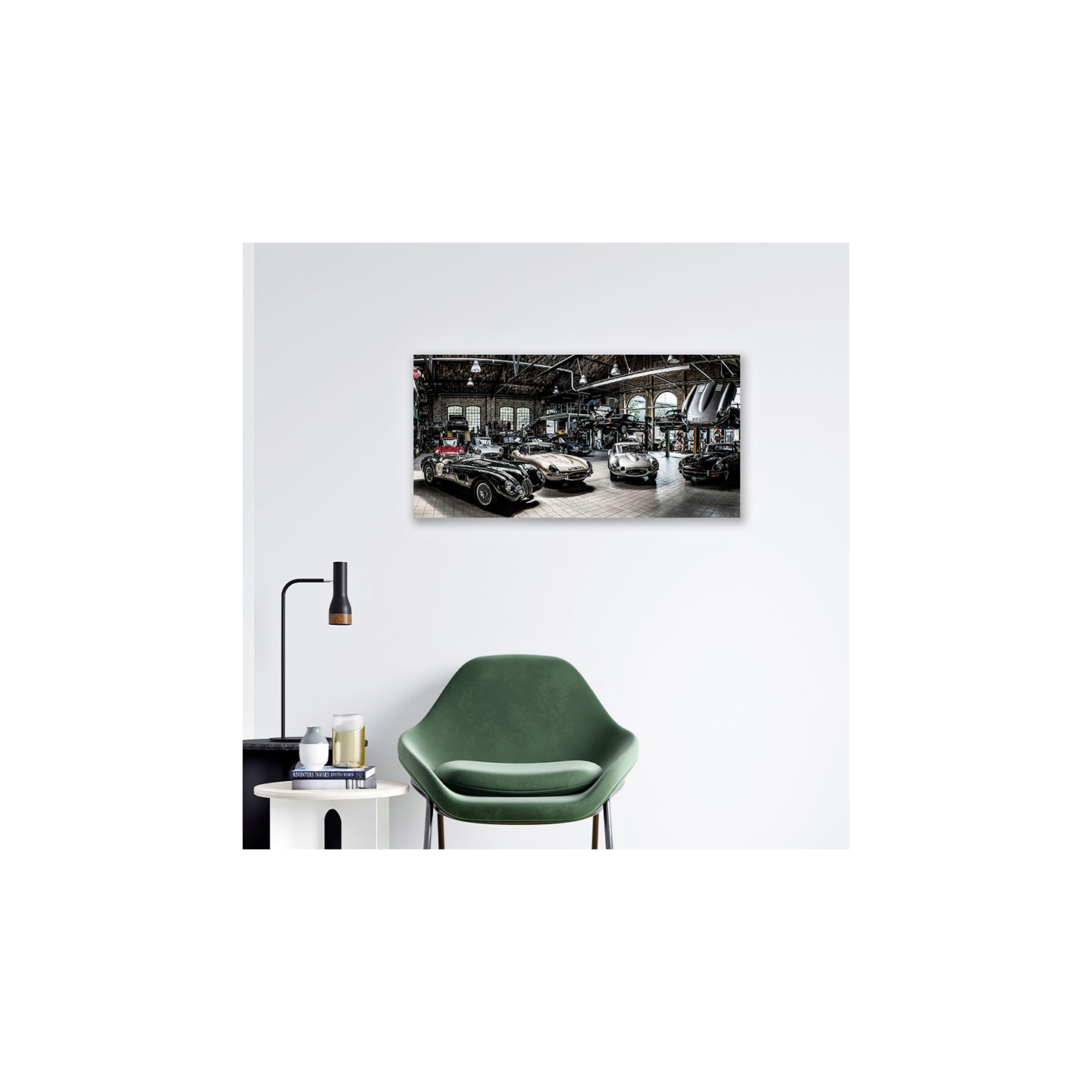 Tableau voitures GARAGE VINTAGE, baguette Bristol Cadraven