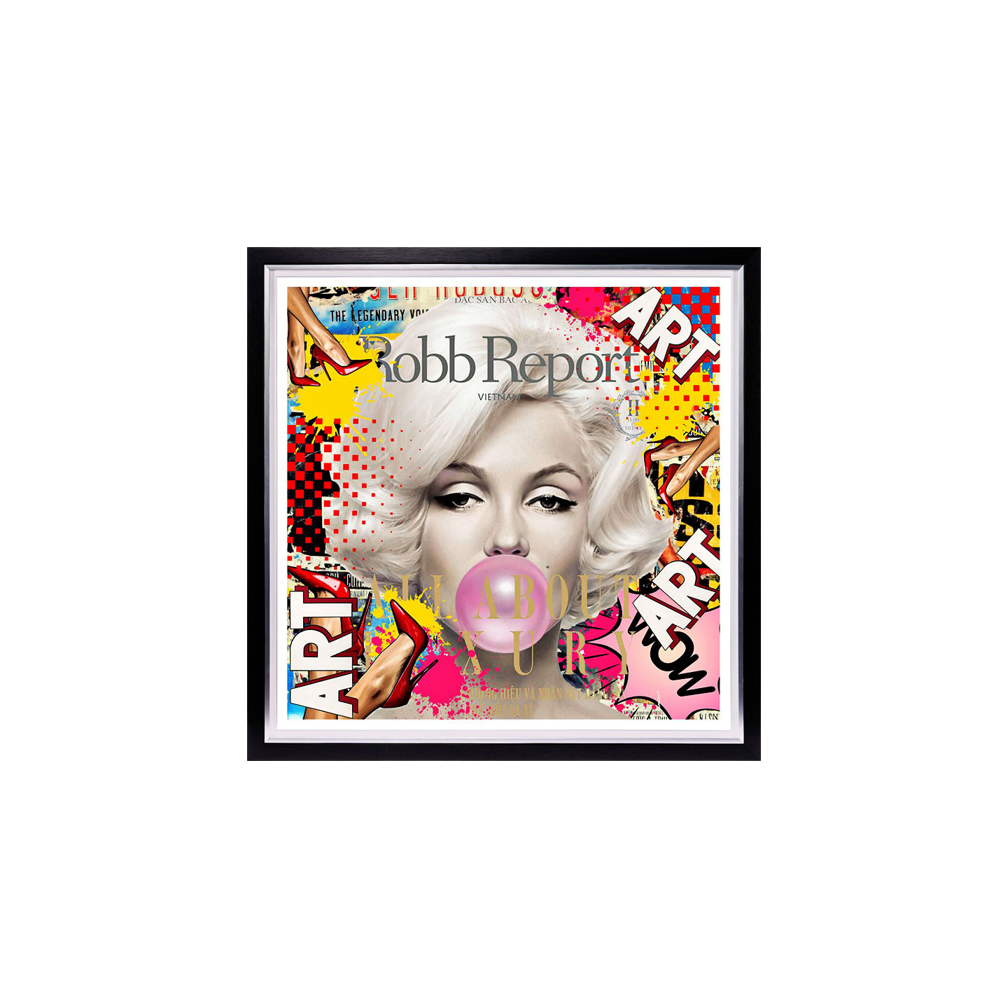 Tableau MARYLIN MONROE par Thierry Auger, 3 tailles Lacorne Décoration