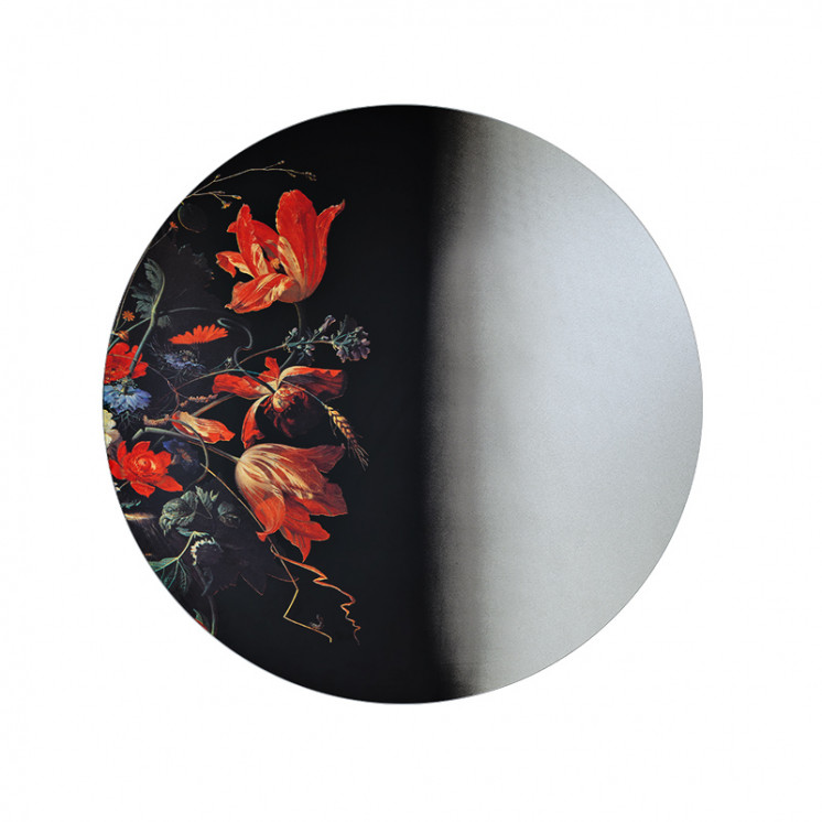 Miroir rond noir MUSEO, Ø100 cm Deknudt mirrors