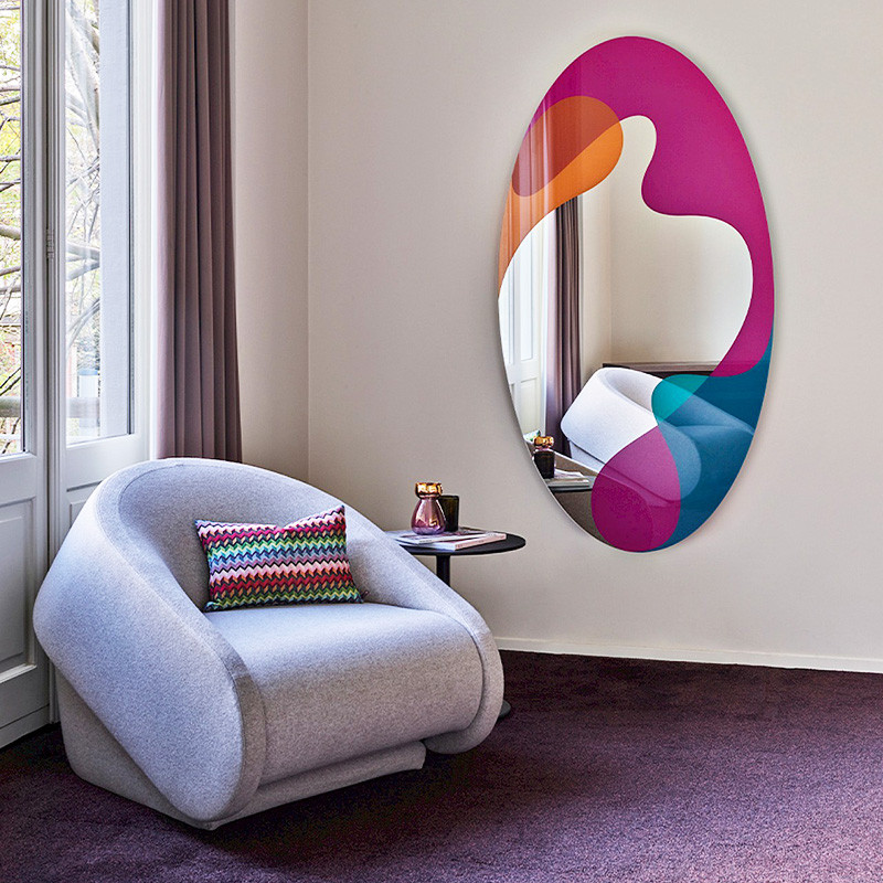 Miroir organique SPEKTRUM par Karim Rachid Deknudt Mirrors