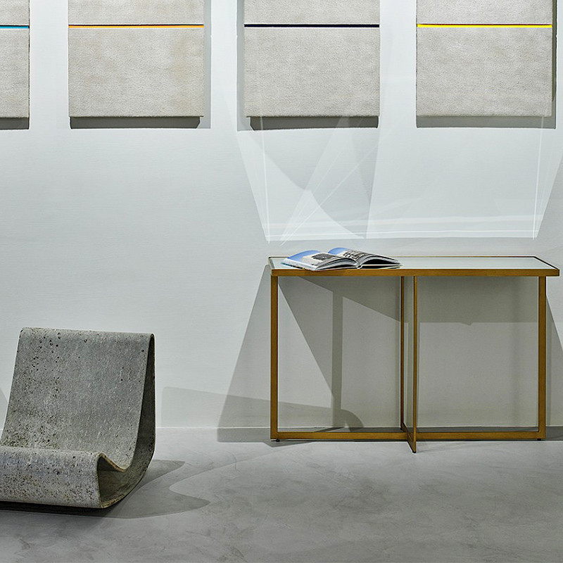 Console dorée TABLO BRONZE Dekundt Mirrors