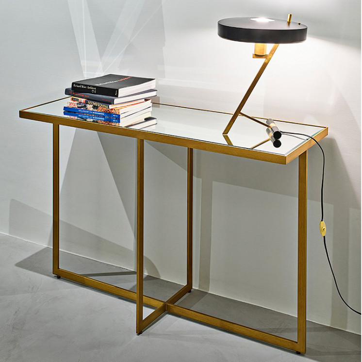 Console dorée TABLO BRONZE Dekundt Mirrors