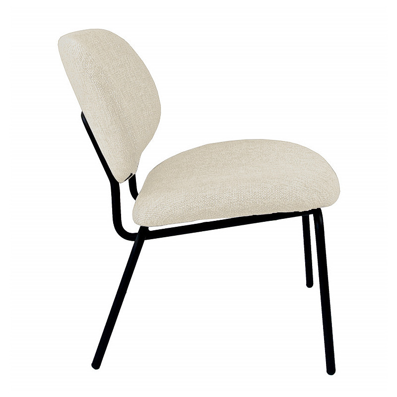 Fauteuil lounge FAUTEUIL CLAM, tissu chiné 9 coloris Resistub Productions