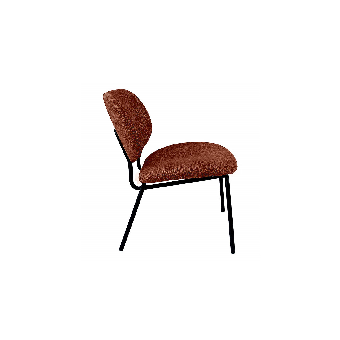 Fauteuil lounge FAUTEUIL CLAM, tissu chiné 9 coloris Resistub Productions