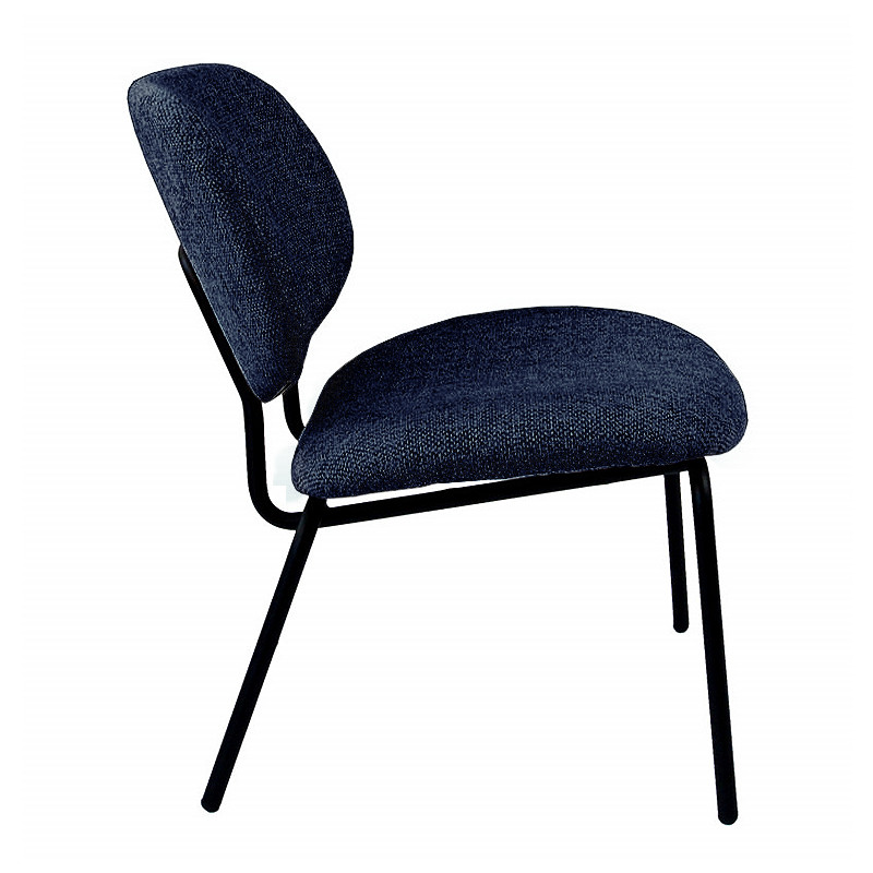 Fauteuil lounge FAUTEUIL CLAM, tissu chiné 9 coloris Resistub Productions