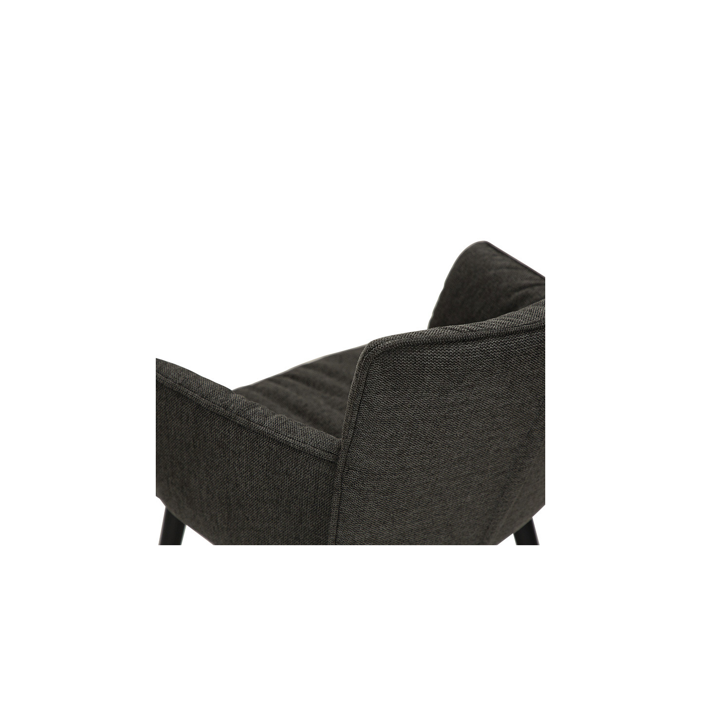 Chaise de salle à manger confortable JOIN, tissu Fabric en 2 coloris Dan Form