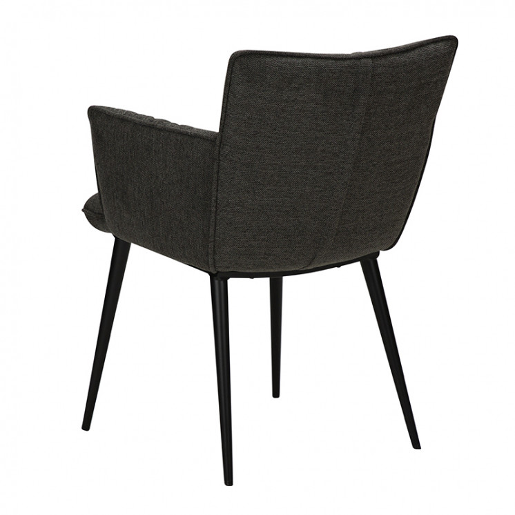 Chaise de salle à manger confortable JOIN, tissu Fabric en 2 coloris Dan Form