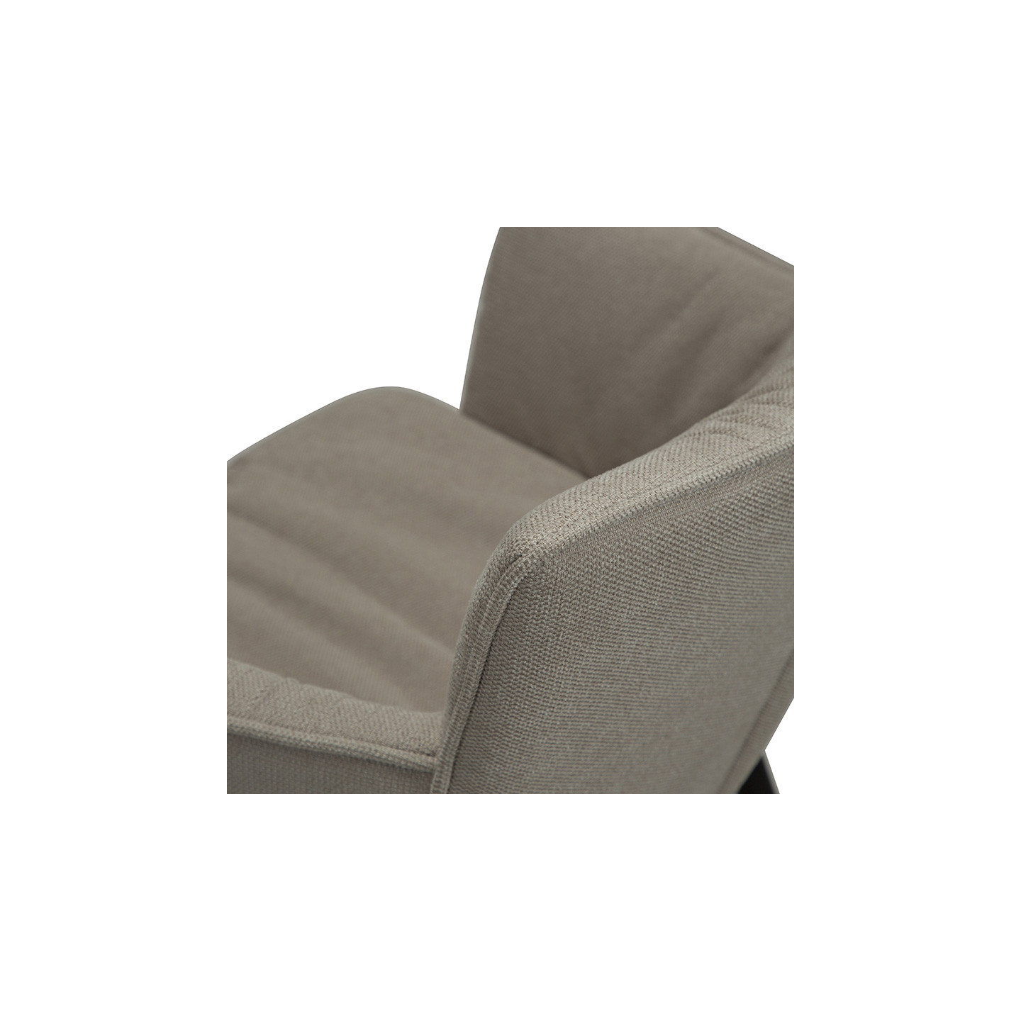 Chaise de salle à manger confortable JOIN, tissu Fabric en 2 coloris Dan Form