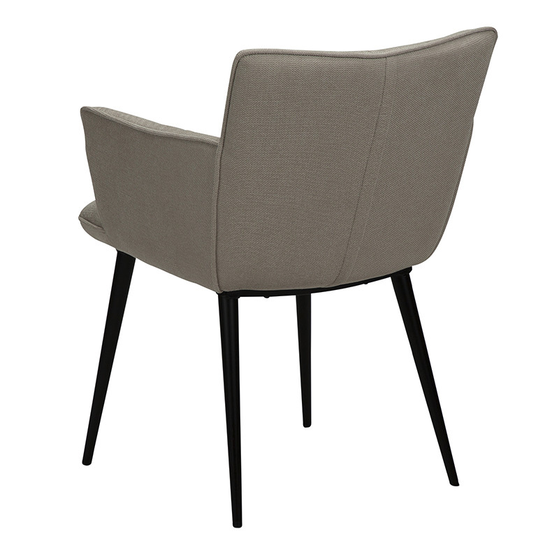 Chaise de salle à manger confortable JOIN, tissu Fabric en 2 coloris Dan Form