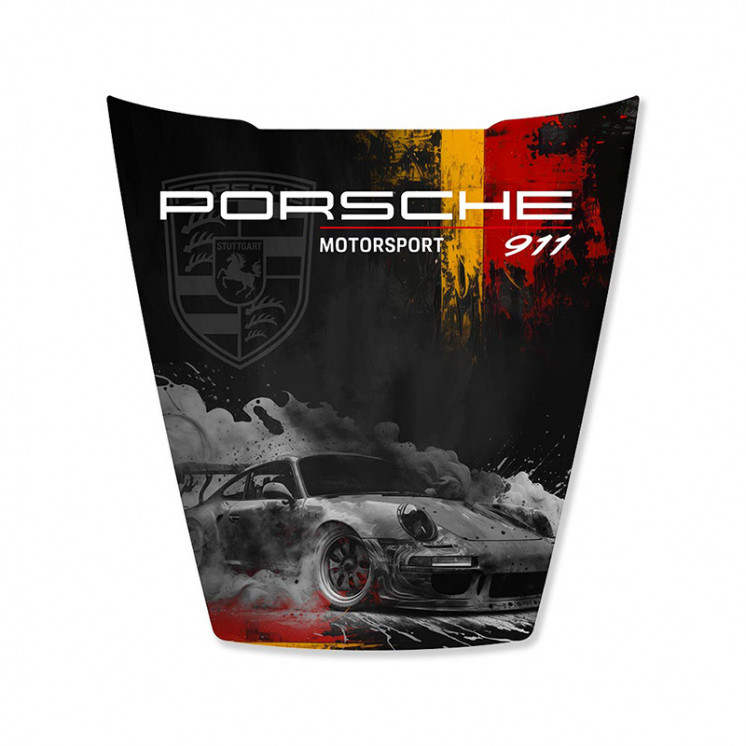 Décoration murale porsche MOTORSPORT 911, 2 tailles Cadraven