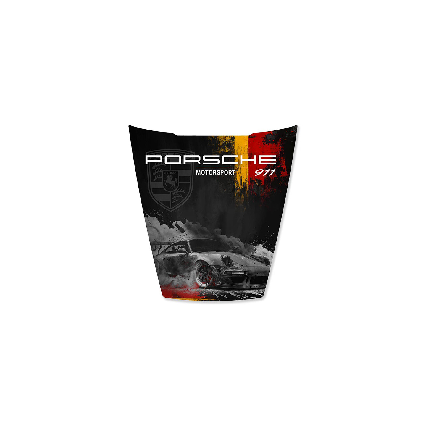 Décoration murale porsche MOTORSPORT 911, 2 tailles Cadraven