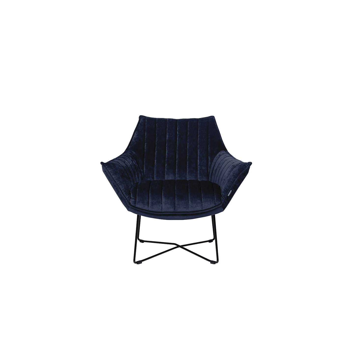 Fauteuil original et confortable EGON, tissu Eros, 13 coloris Furninova