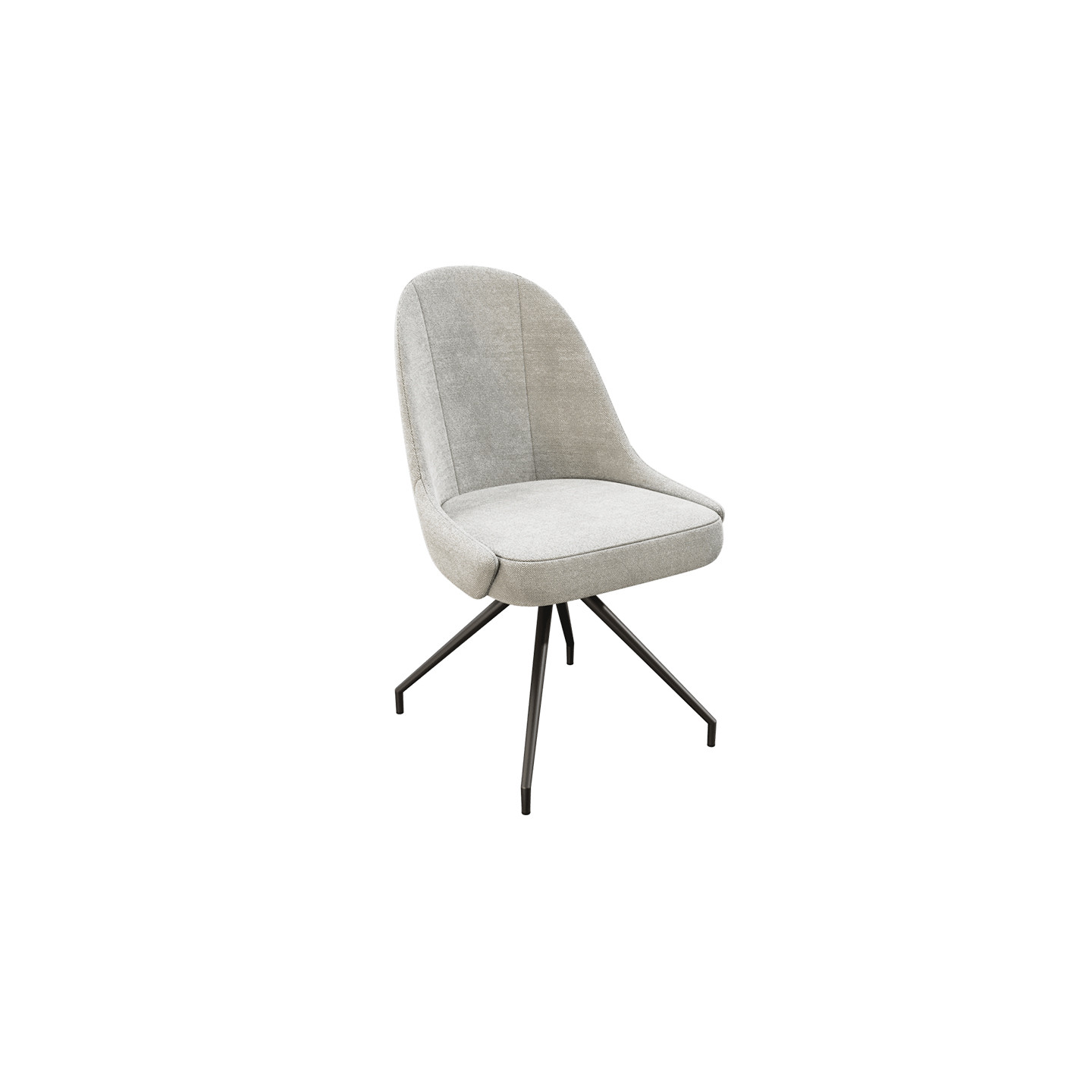 Chaise de salle à manger pivotante MIAMI, 8 coloris Akante