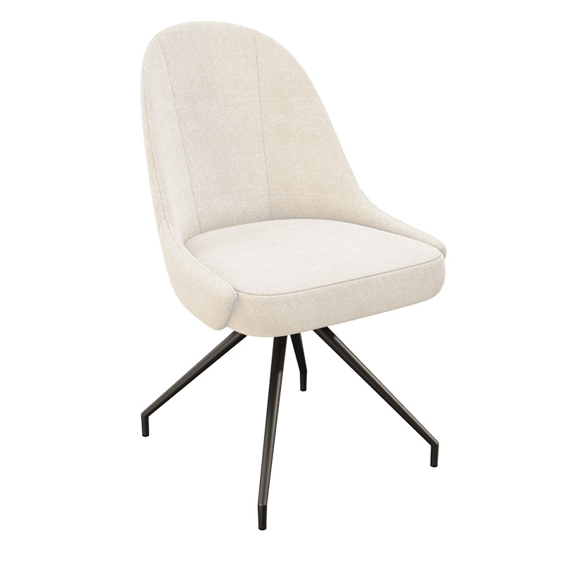 Chaise de salle à manger pivotante MIAMI, 8 coloris Akante