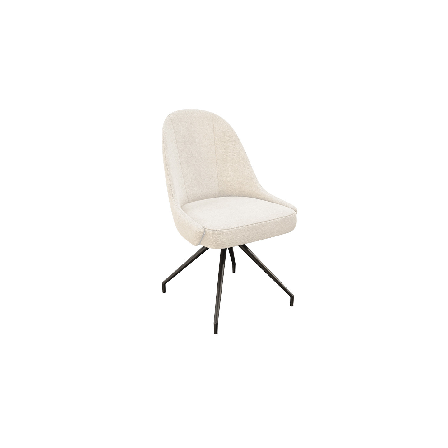 Chaise de salle à manger pivotante MIAMI, 8 coloris Akante