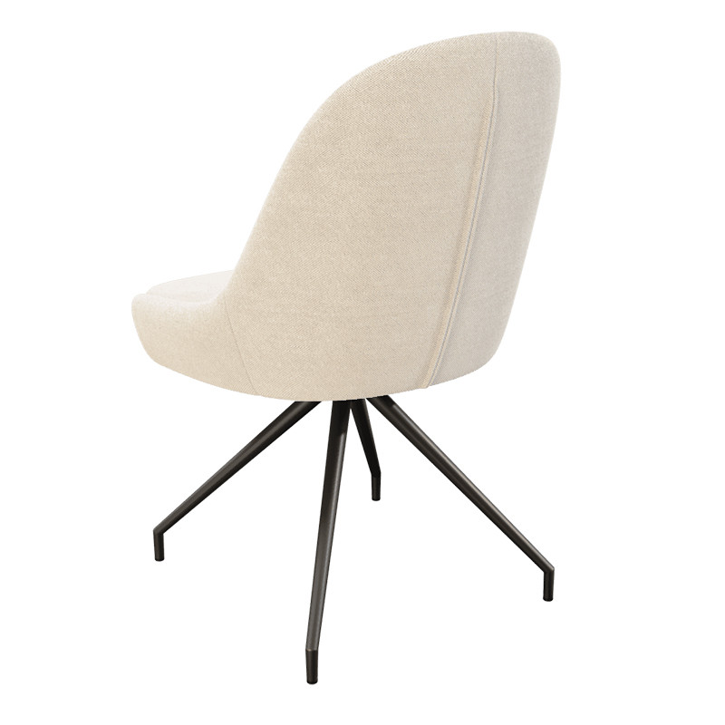 Chaise de salle à manger pivotante MIAMI, 8 coloris Akante