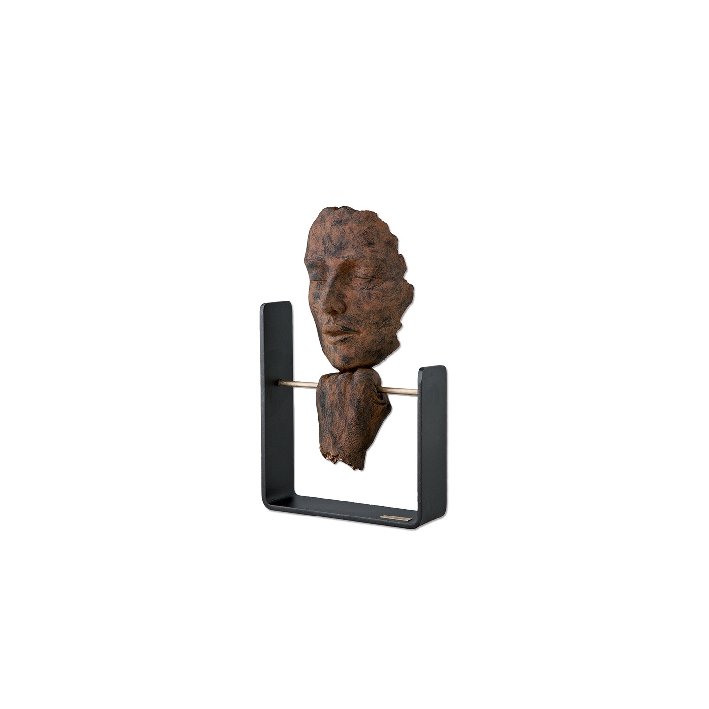 Sculpture visage PAUSE A L'OXYDE Esculturas Anglada