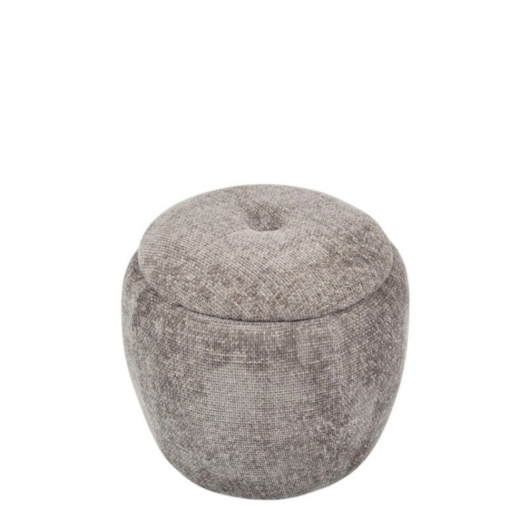 Pouf coffre rond CAMELLIA, 5 coloris Drimmer