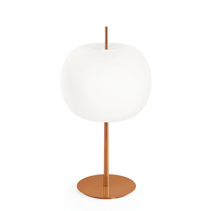 Lampe à poser design KUSHI, 3 finitions Kdln