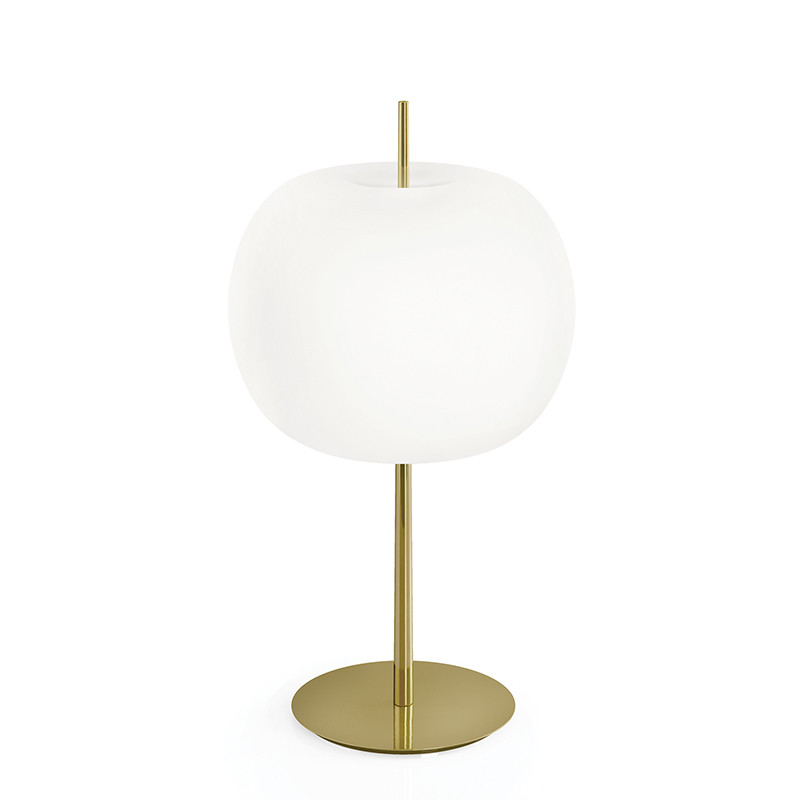 Lampe à poser design KUSHI, 3 finitions Kdln