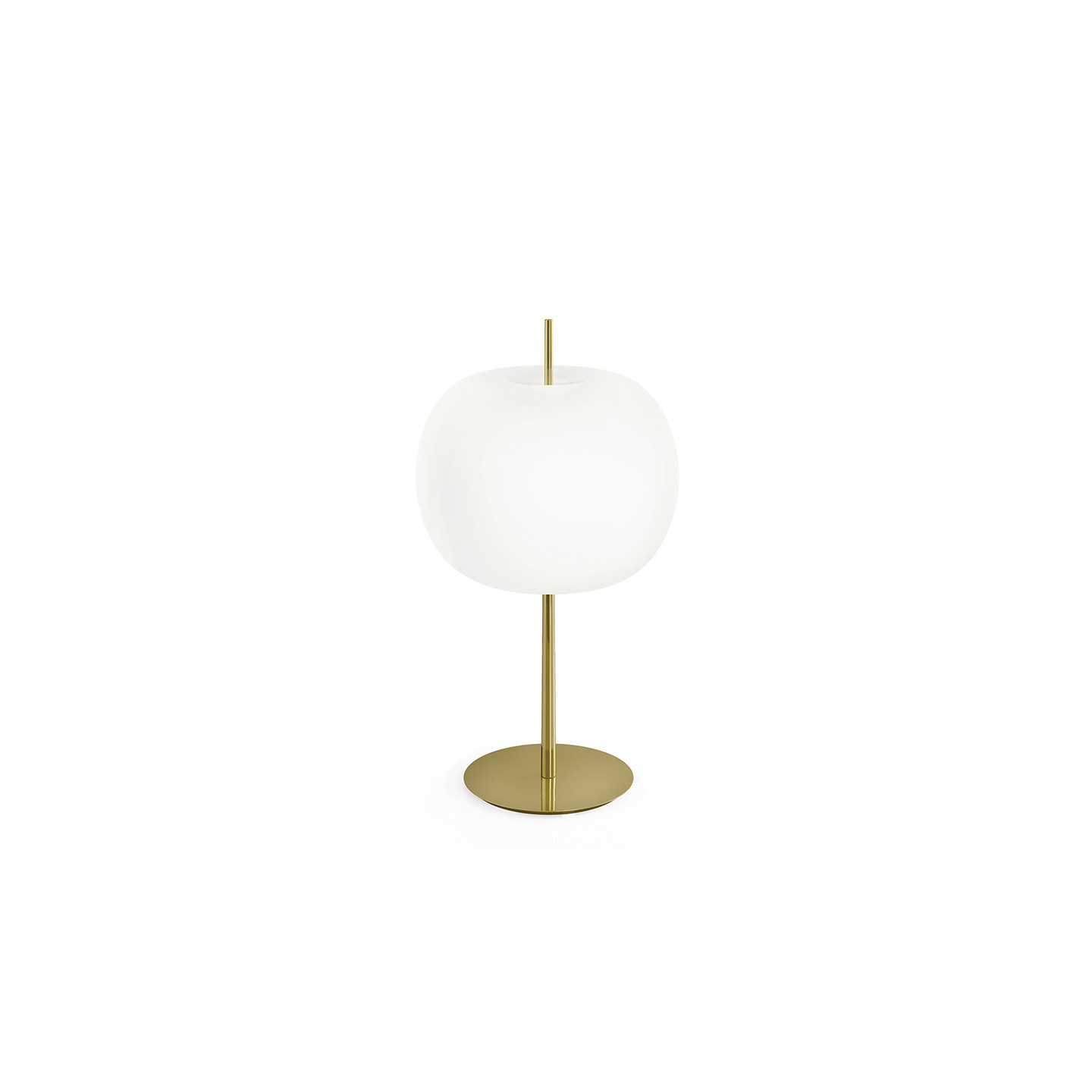 Lampe à poser design KUSHI, 3 finitions Kdln