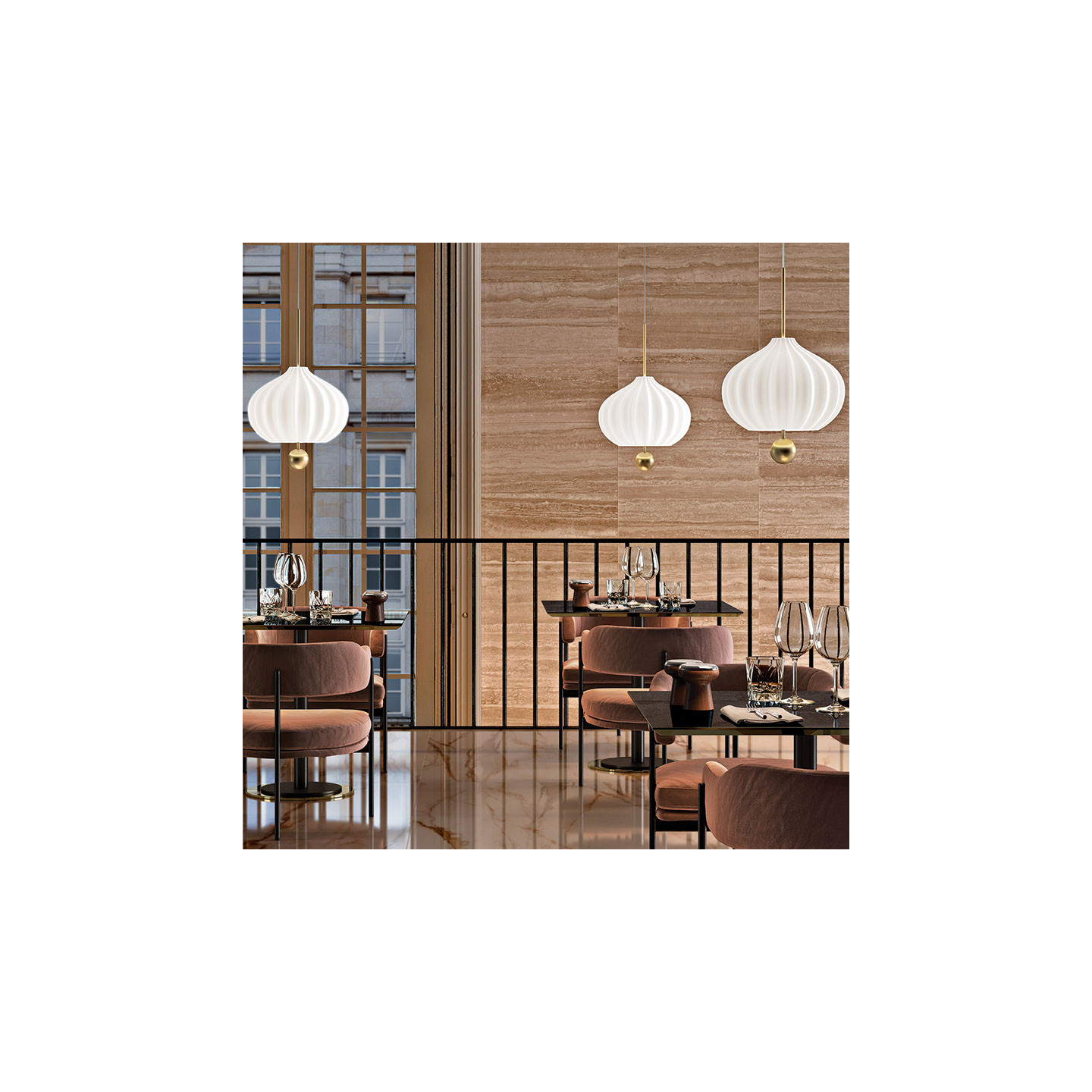Suspension design italien haut de gamme LILI Kdln