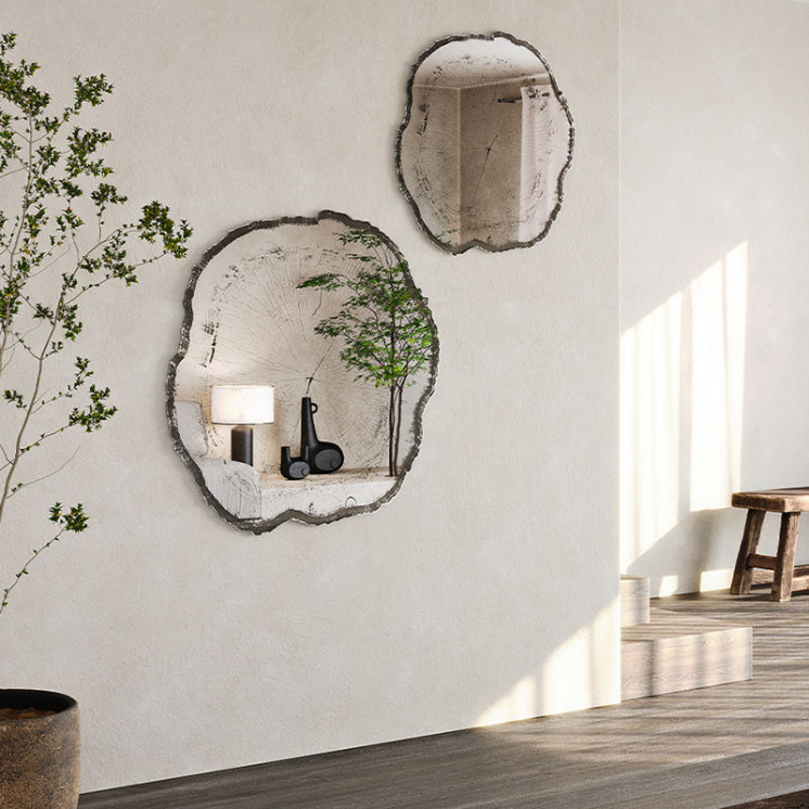 Miroir design luxe ARBO DARK, 2 tailles Deknudt Mirrors