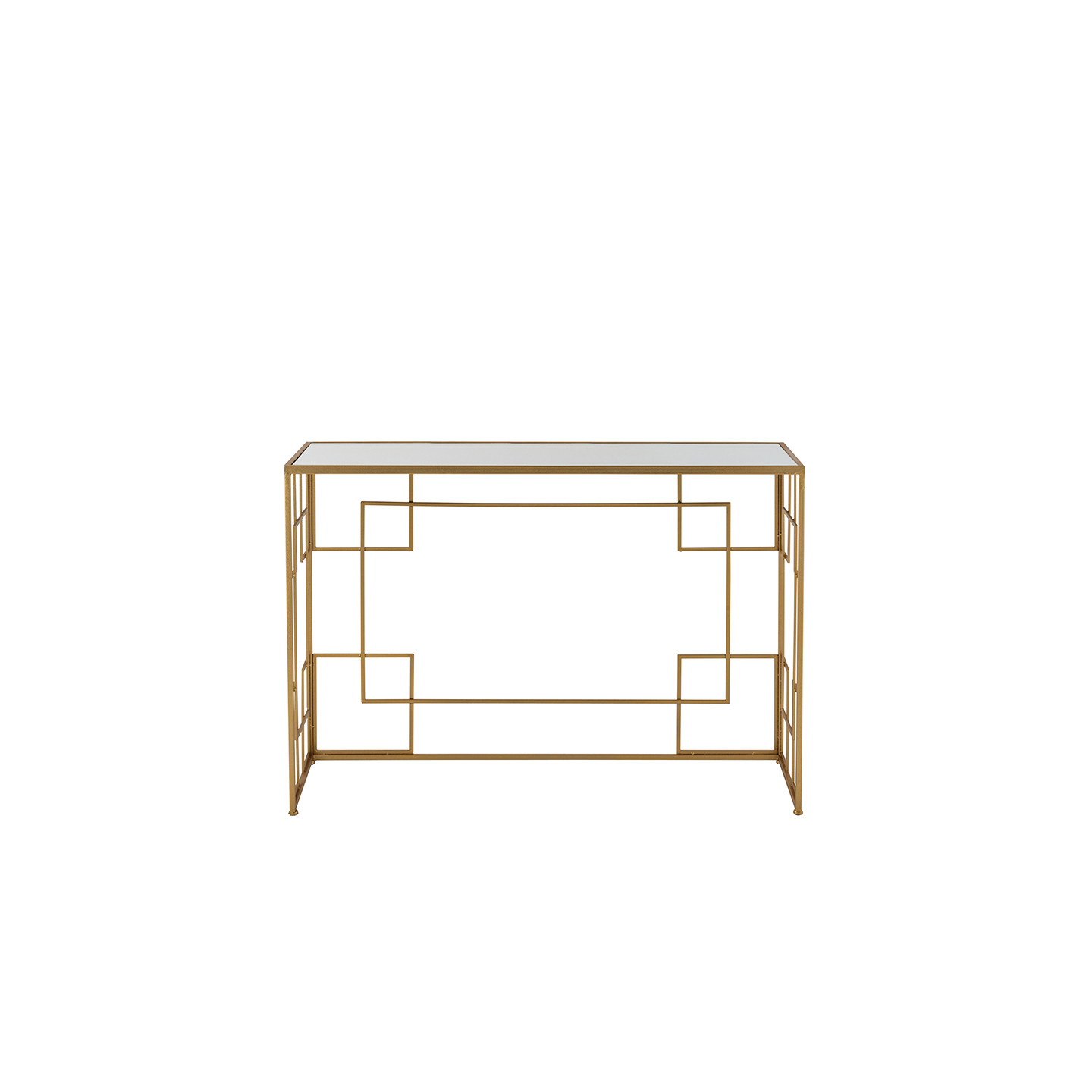Console métal doré LIGNES J-Line