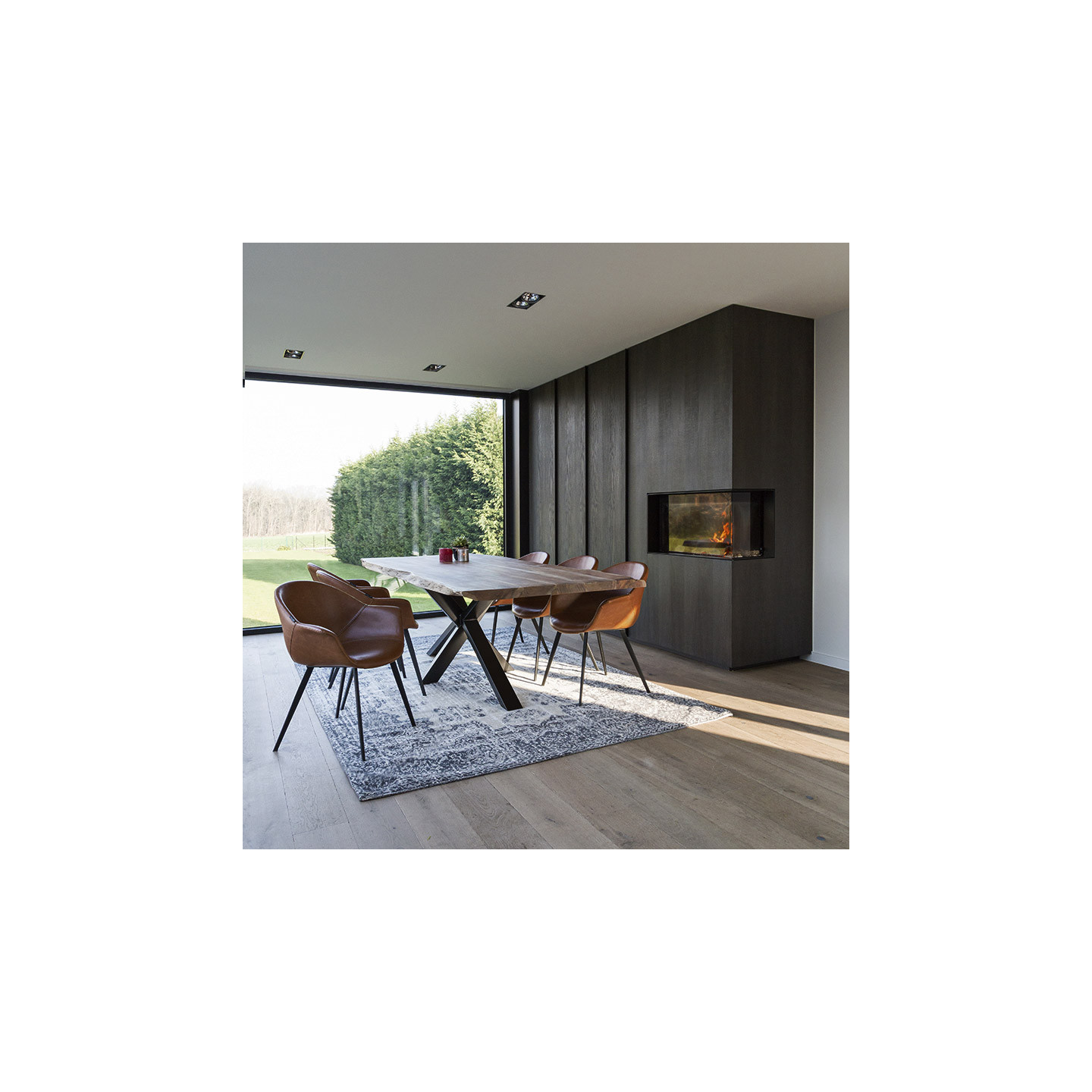 Table en acacia GERARD BIG 200 cm J-Jine