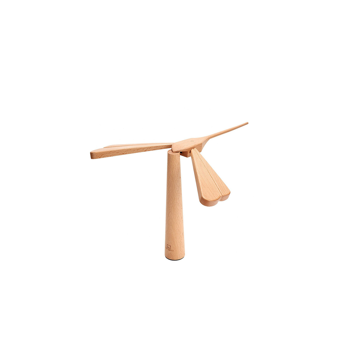 Lampe rechargeable led DRAGONFLIGHT BALANCE, hêtre ou noyer Gingko Design