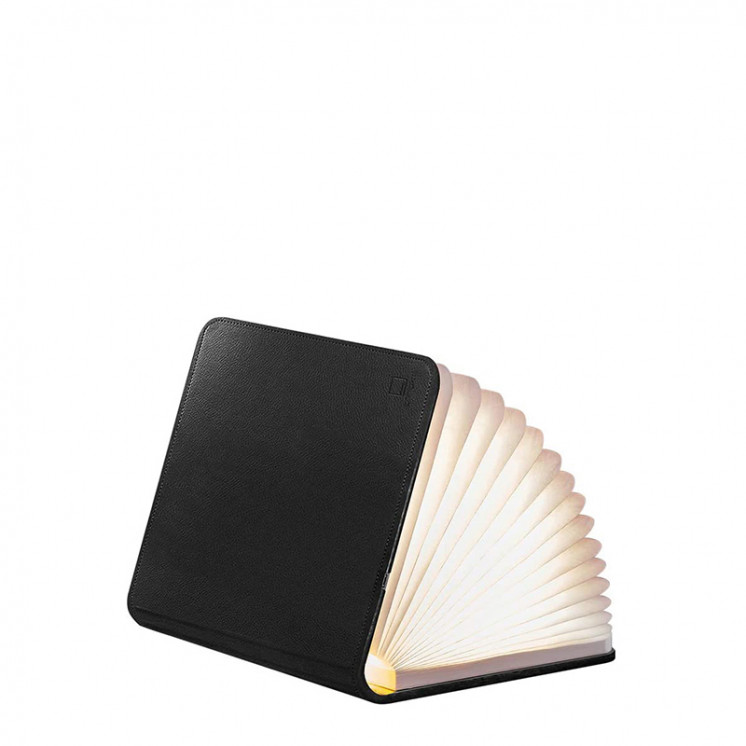 Lampe livre SMART BOOK LIGHT FIBRE LEATHER, 2 coloris, 2 tailles Gingko Design