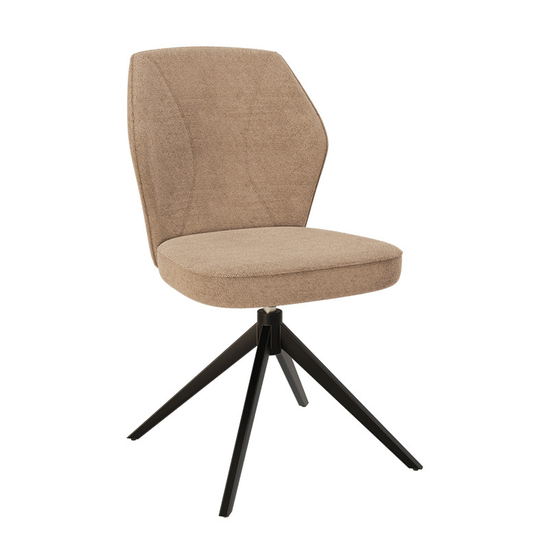 Chaise pied central pivotant VIENNA, 8 coloris Akante