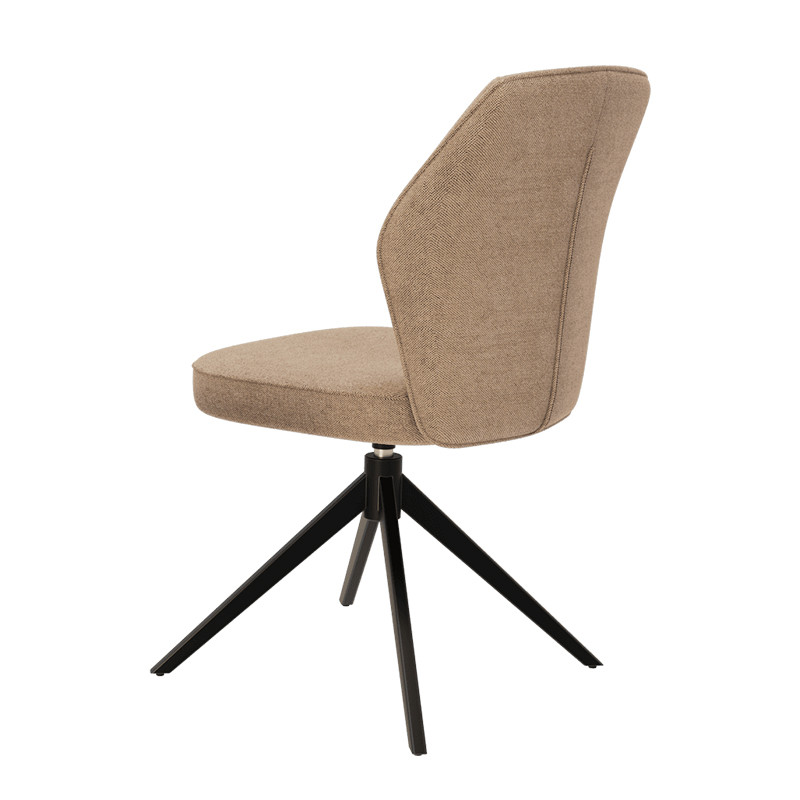Chaise pied central pivotant VIENNA, 8 coloris Akante