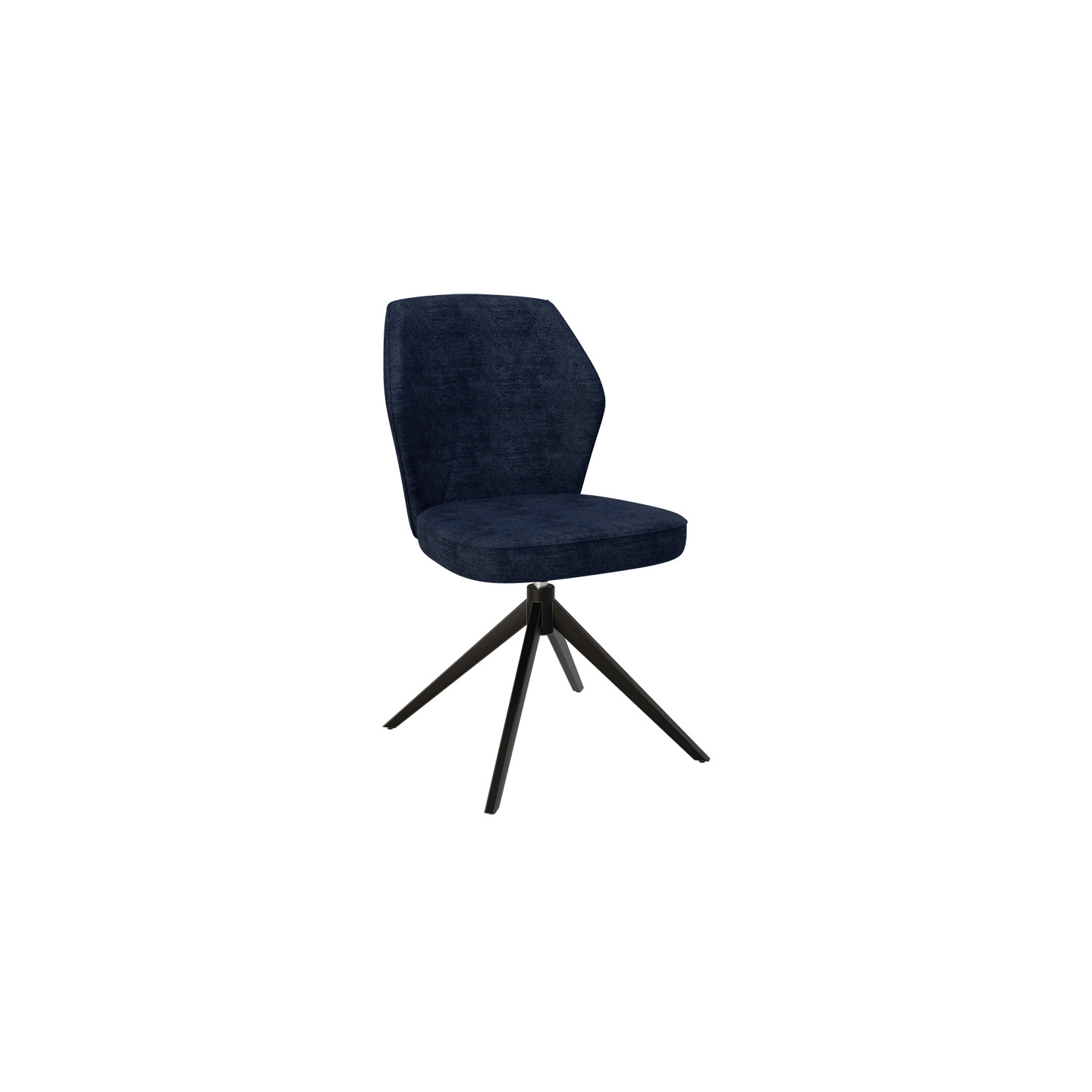 Chaise pied central pivotant VIENNA, 8 coloris Akante