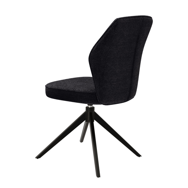 Chaise pied central pivotant VIENNA, 8 coloris Akante